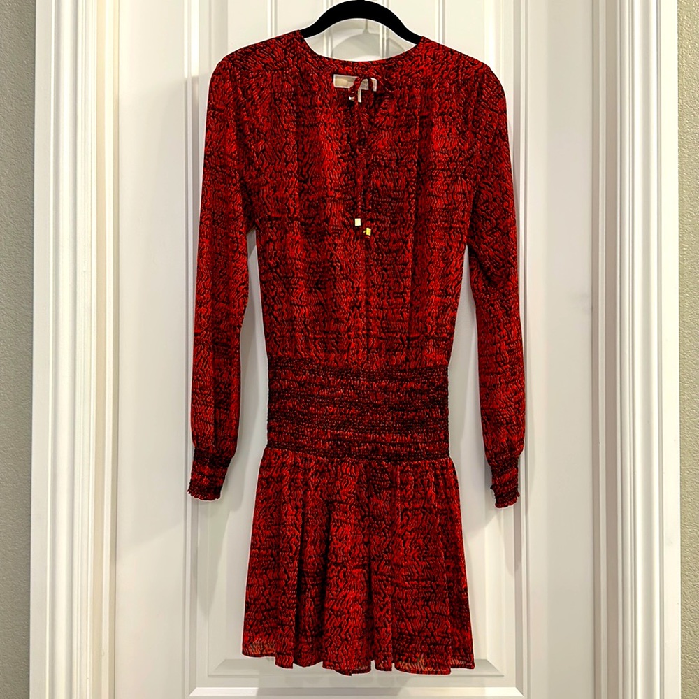 MICHAEL Michael Kors red mini dress/ tunic size XS